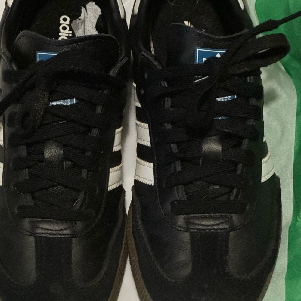 Adidas samba  Black and White Classic Sneakers